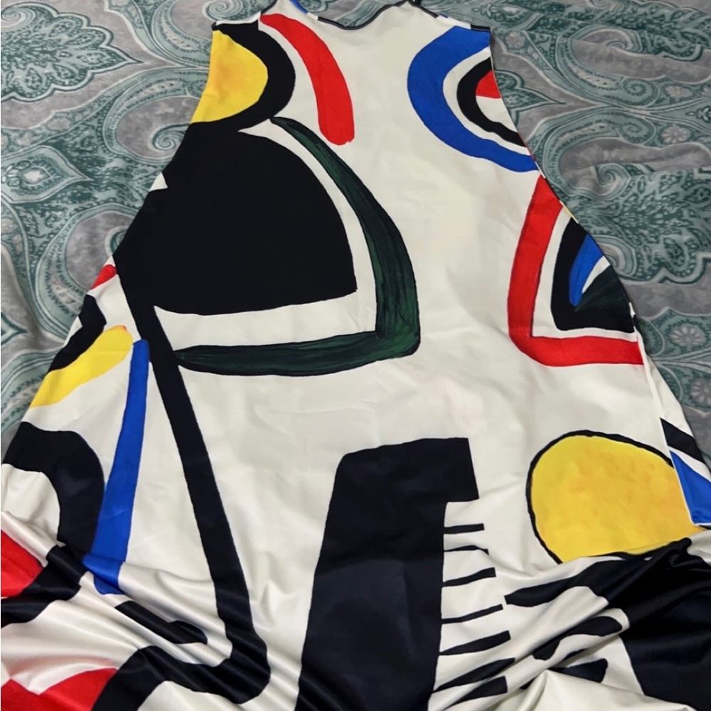 Color block maxi dress - Picture 7 of 8